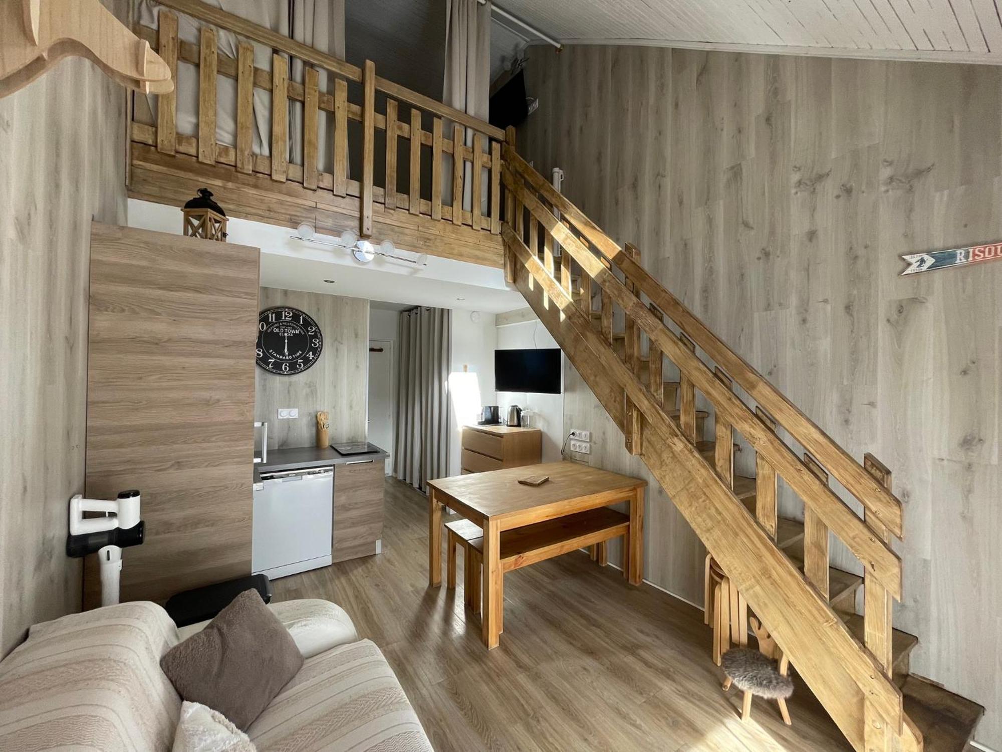 Risoul 1850 Beau Duplex Pour 6 Pers En Plein Centre De La Stationアパートメント エクステリア 写真