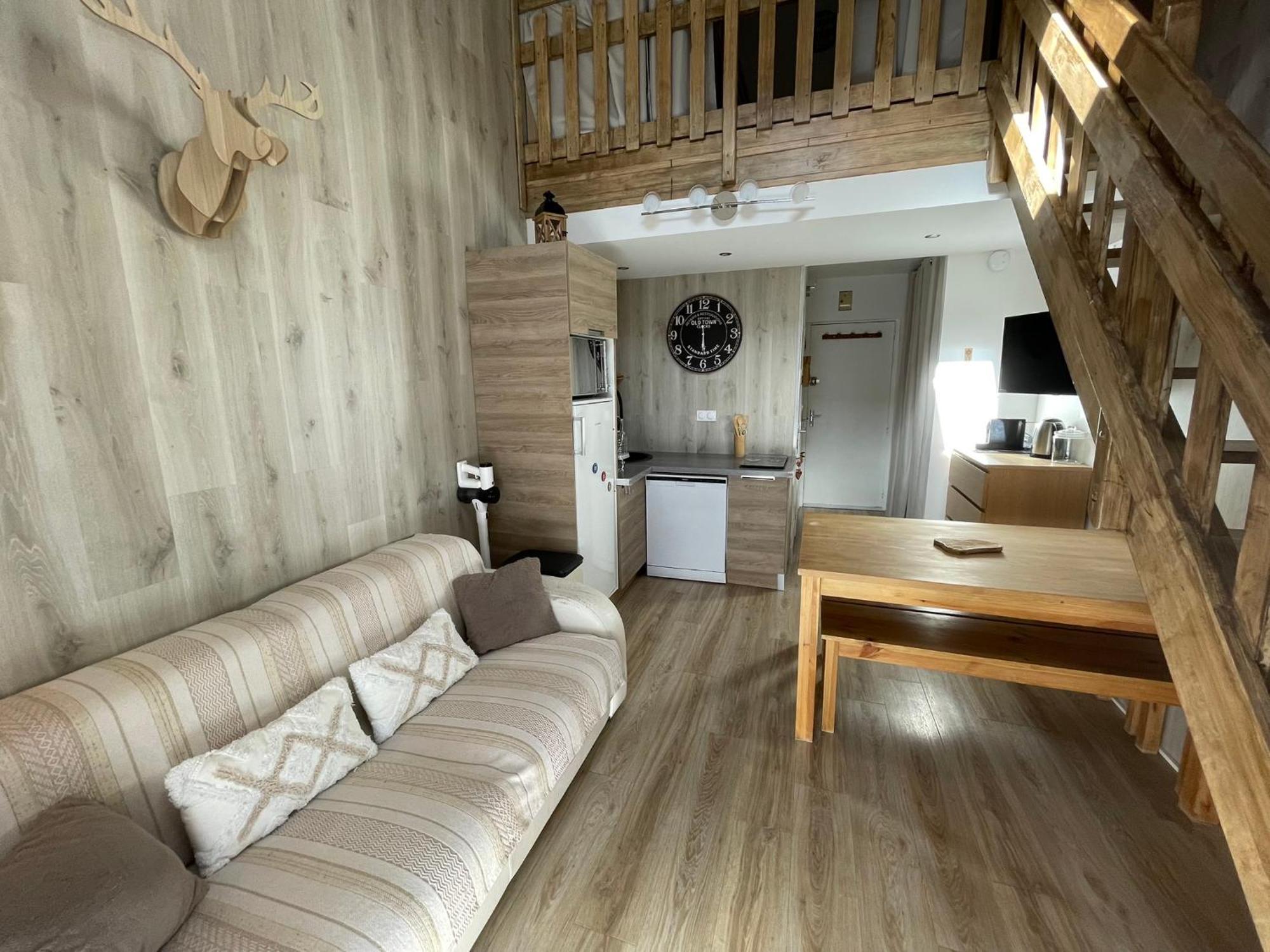 Risoul 1850 Beau Duplex Pour 6 Pers En Plein Centre De La Stationアパートメント エクステリア 写真
